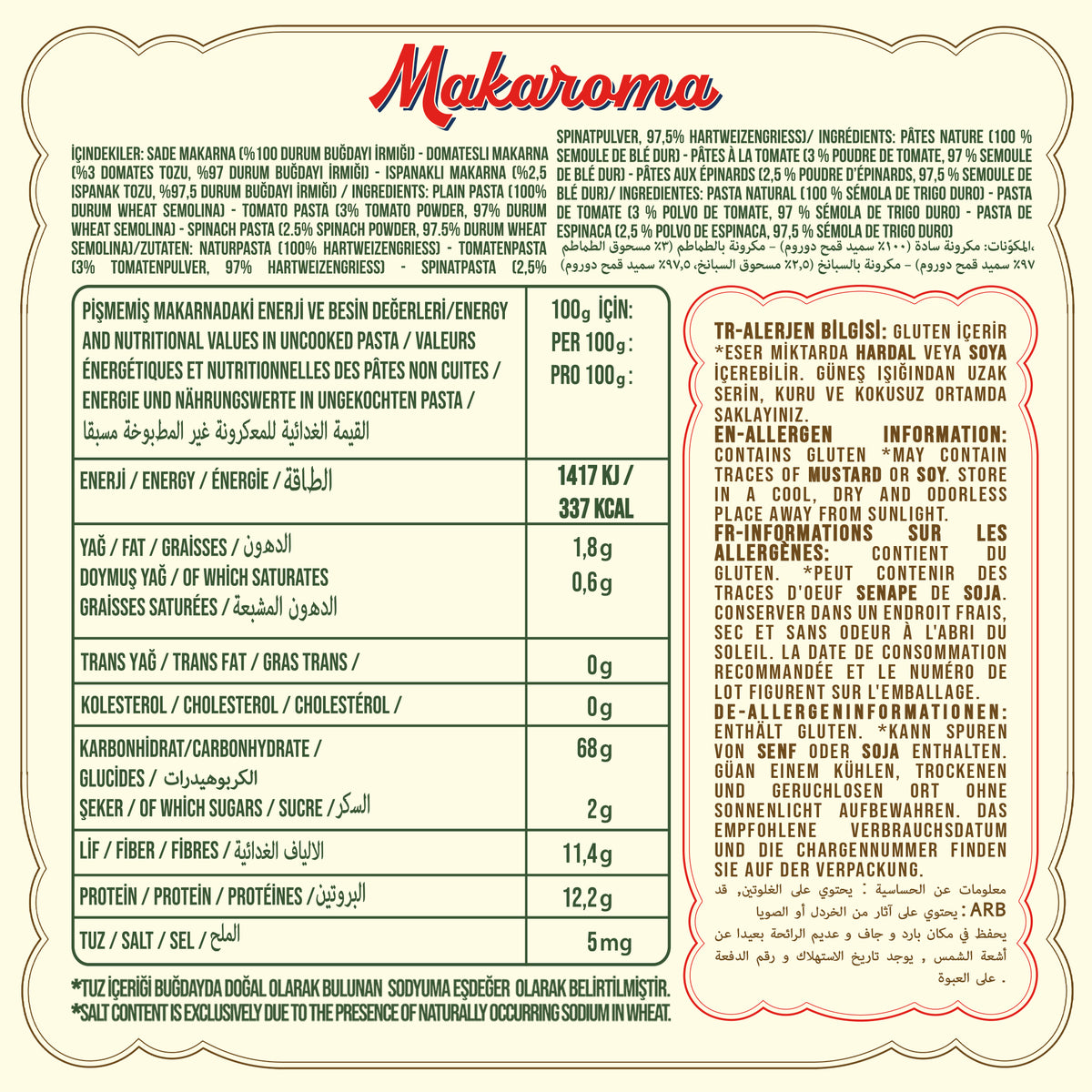 MAKAROMA ROTINI 350 G